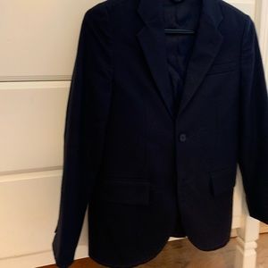 Boys navy blazer sized 12